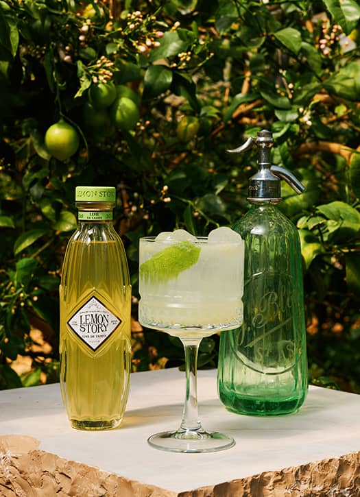 La boisson glac&eacute;e Lemon Story Fizz chez Lemon Story