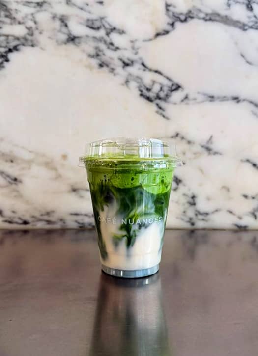 le Double Matcha Foam, le Matcha Coconut Water et le Vanilla Foam Cold Brew chez caf&eacute; Nuance. 