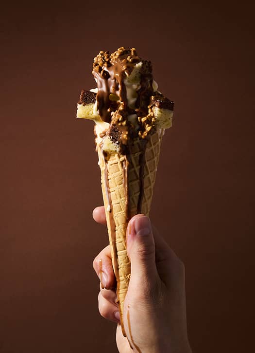 Glace italienne de chez Matthieu & Pauline
