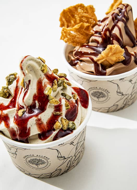 La glace Sunday de chez Yannick Alleno.