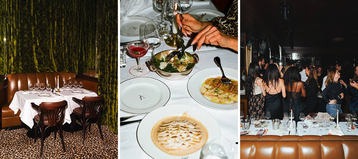Pompon Paris, restaurant festif avec cocktails color&eacute;s, d&icirc;ner convivial et ambiance chic et anim&eacute;e.
