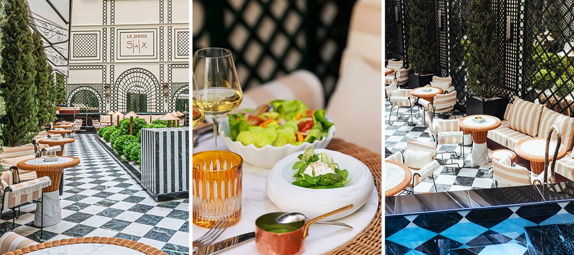 La terrasse Le Jardin à l’Hôtel Sax à Paris