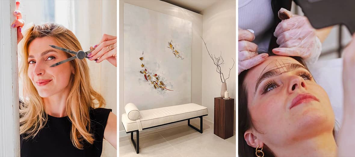 Full Time Glam Paris &ndash; m&eacute;thode Browlines pour restructuration et mesure des sourcils