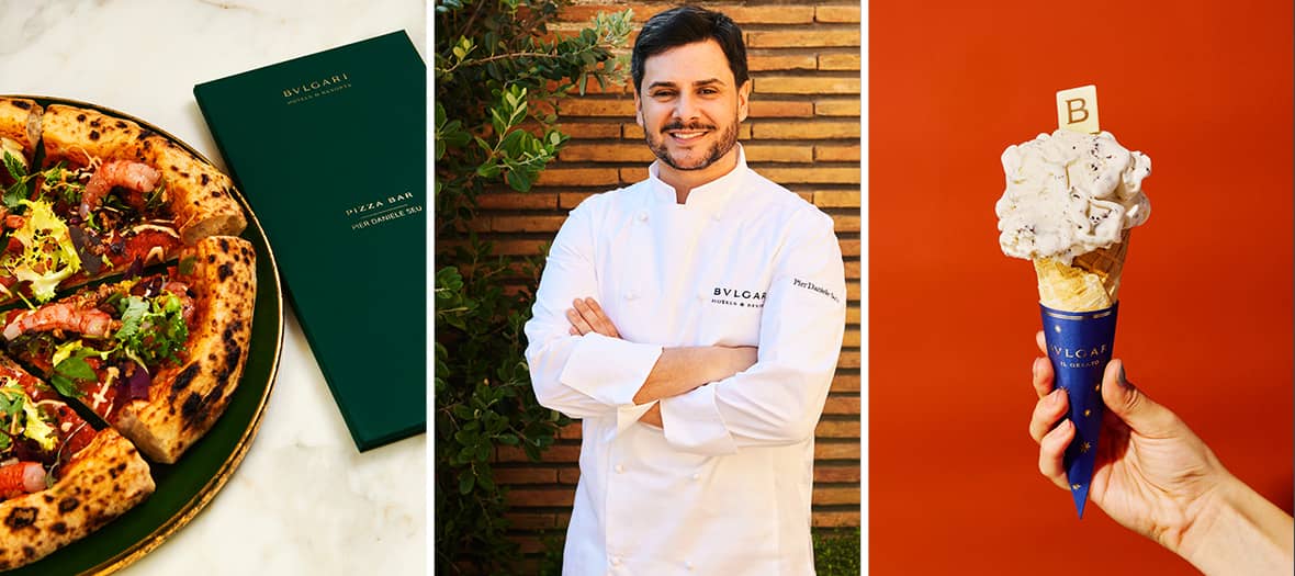 Le chef Niko Romito au Bulgari Hotel à Paris