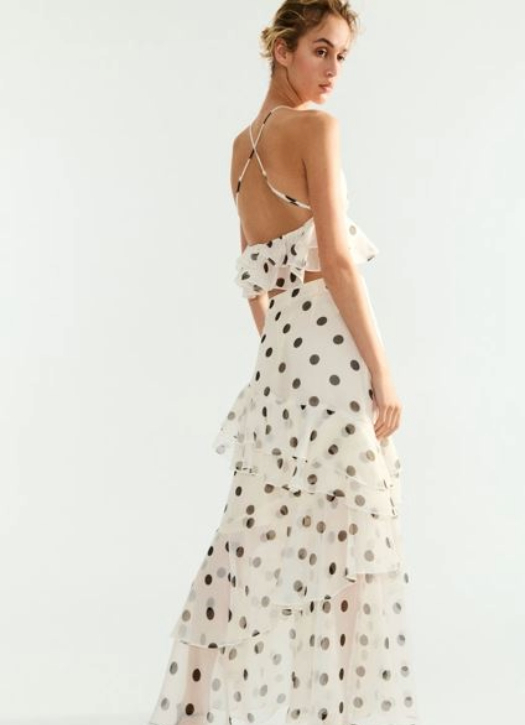 Jupe Flounced skirt de h&m