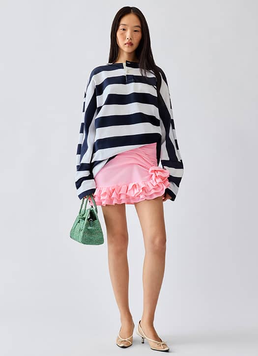la mini jupe playa Jacquemus