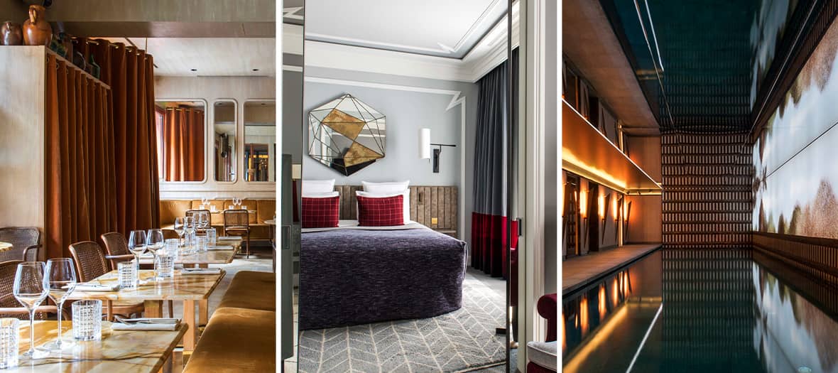 H&ocirc;tel Nolinski, dans le quartier de l'op&eacute;ra &agrave; Paris. 