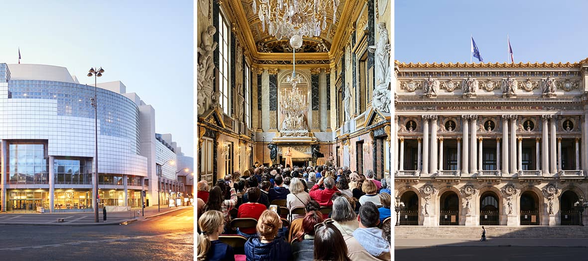 Tous &agrave; l'op&eacute;ra &agrave; l'op&eacute;ra Bastille et Garnier