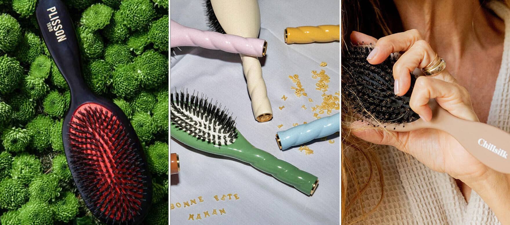 Petite Brosse à cheveux - Ladypop Small - Tulipes