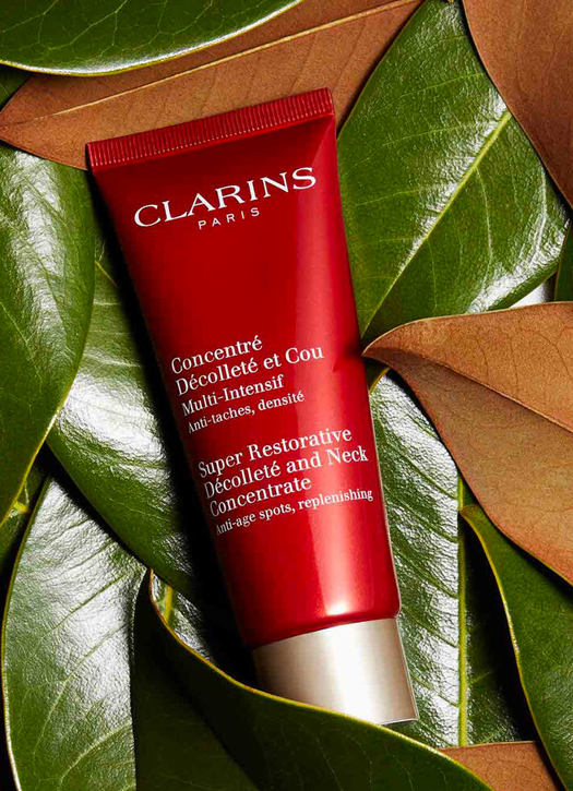 creme decollete clarins