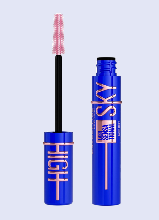 mascara bleu maybelline