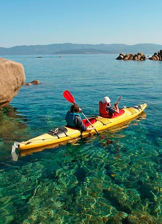 kayak en corse