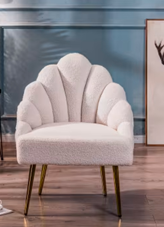 fauteuil coquillage maisons du monde