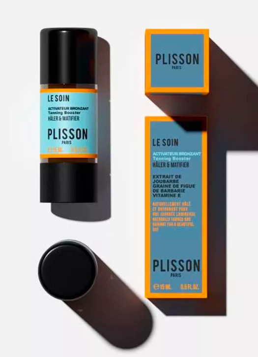 gel bronzant plisson