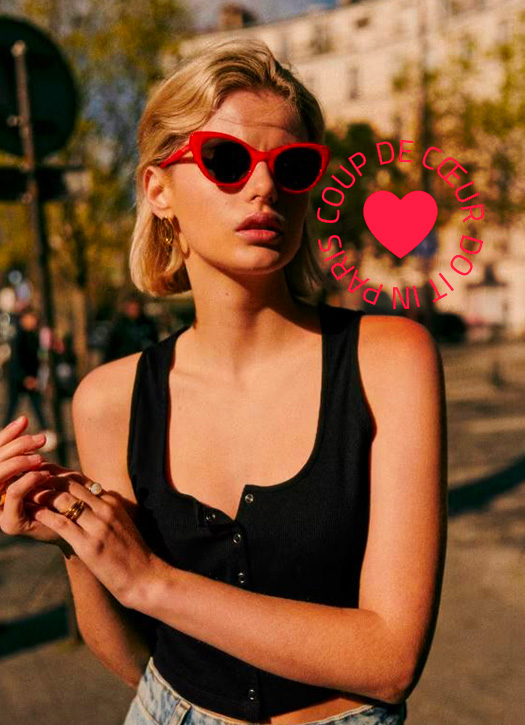 lunettes rouges