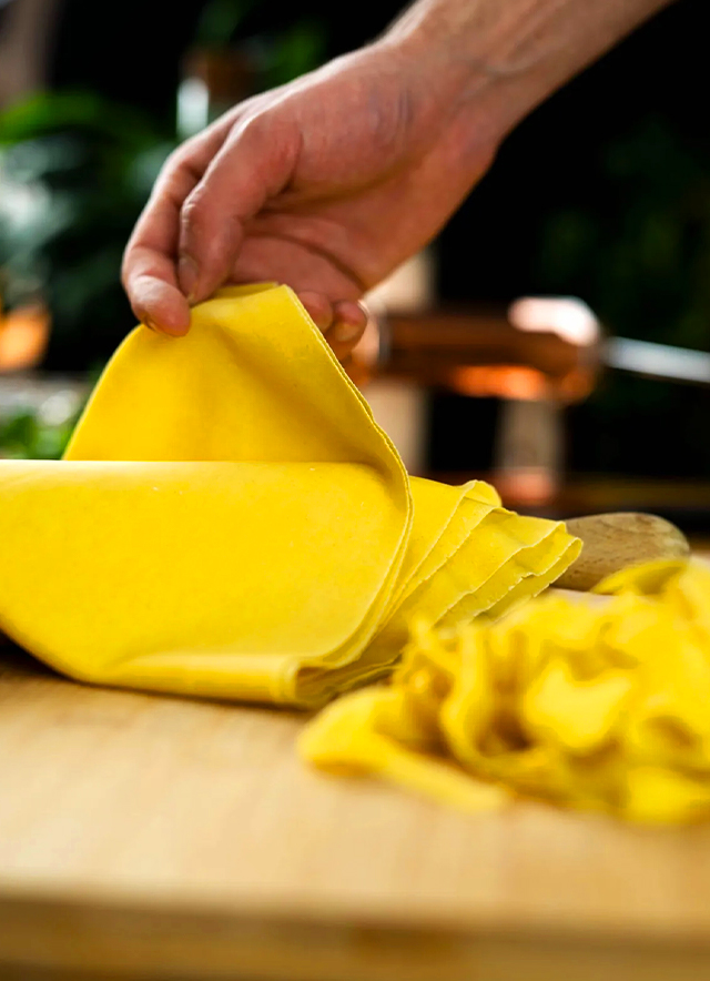 Cuisiner ses tagliatelles fraîches