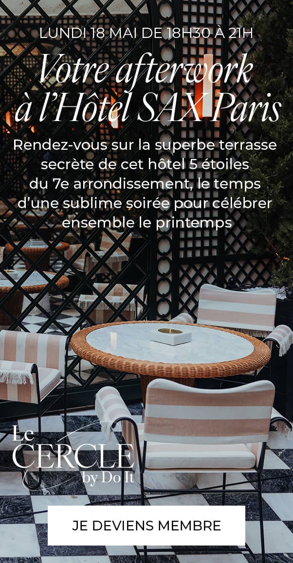 soirée cercle Hôtel Sax