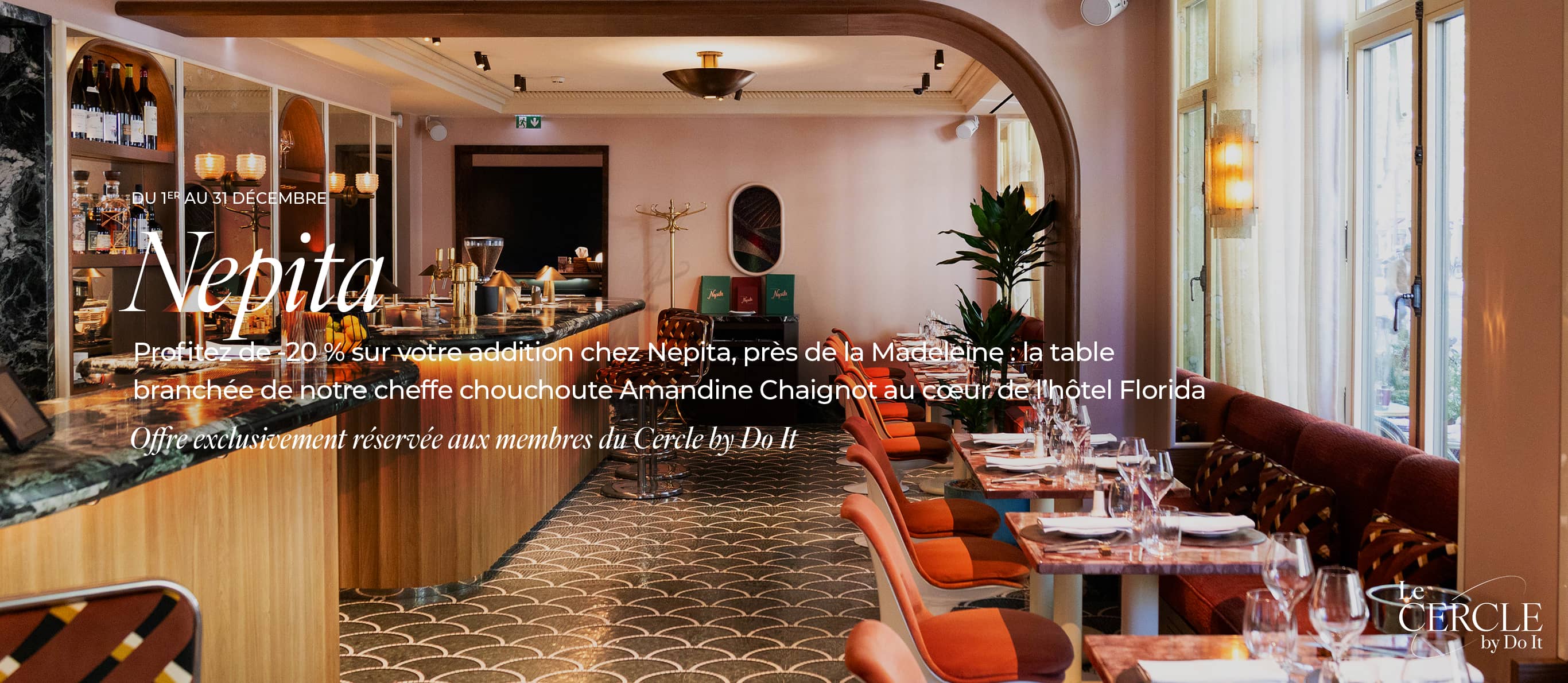 restaurant nepita cercle decembre 2025