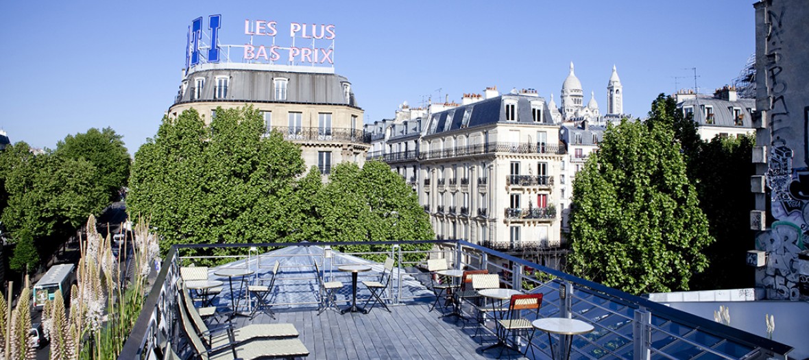 Brasserie barbes rooftop