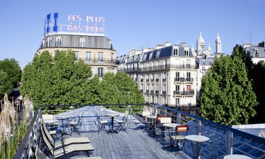 Brasserie barbes rooftop